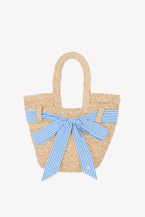 Sac raphia teinté