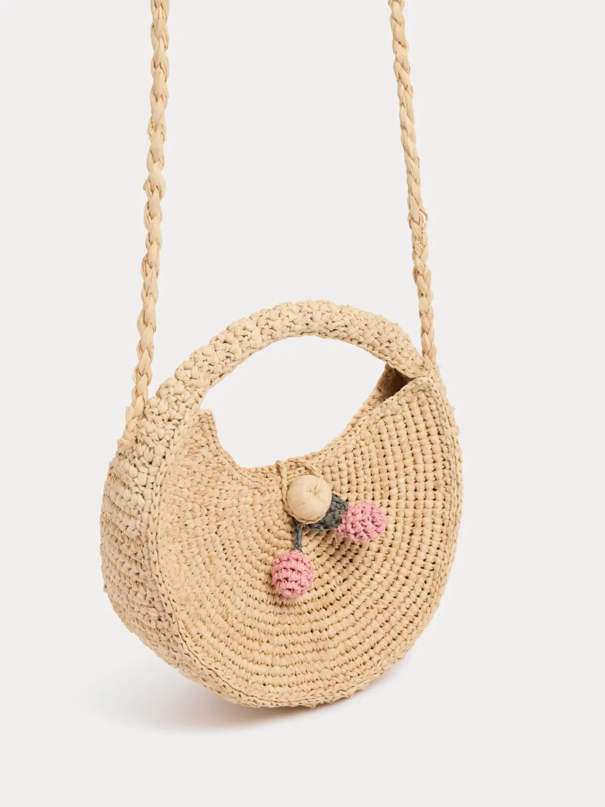 Sac à main raphia structuré, finitions soignées — atelier SOBIKA