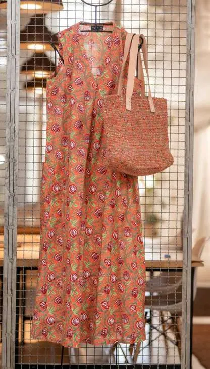 Sac crocheté main en raphia naturel signé SOBIKA — savoir-faire artisanal malgache