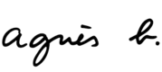 Logo Agnès b.